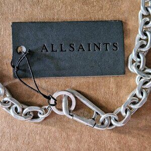 AllSaints Link Necklace Unisex NWT